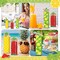 3 Pcs Summer Wood Table Block Sign Lemon Tabletop Decor Watermelon Wooden Tabletop Centerpiece Rustic Farmhouse Wooden Pineapple Decorations for Summer Home Kitchen Party Table Shelf